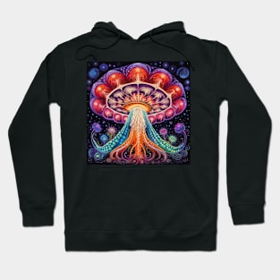 Chakra Infused Mushroom Meditation Hoodie